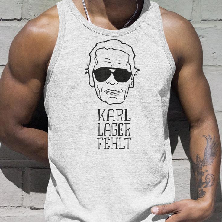 Karl Lager Fehlt Modezar Fashion er Rip Tank Top Geschenke für Ihn