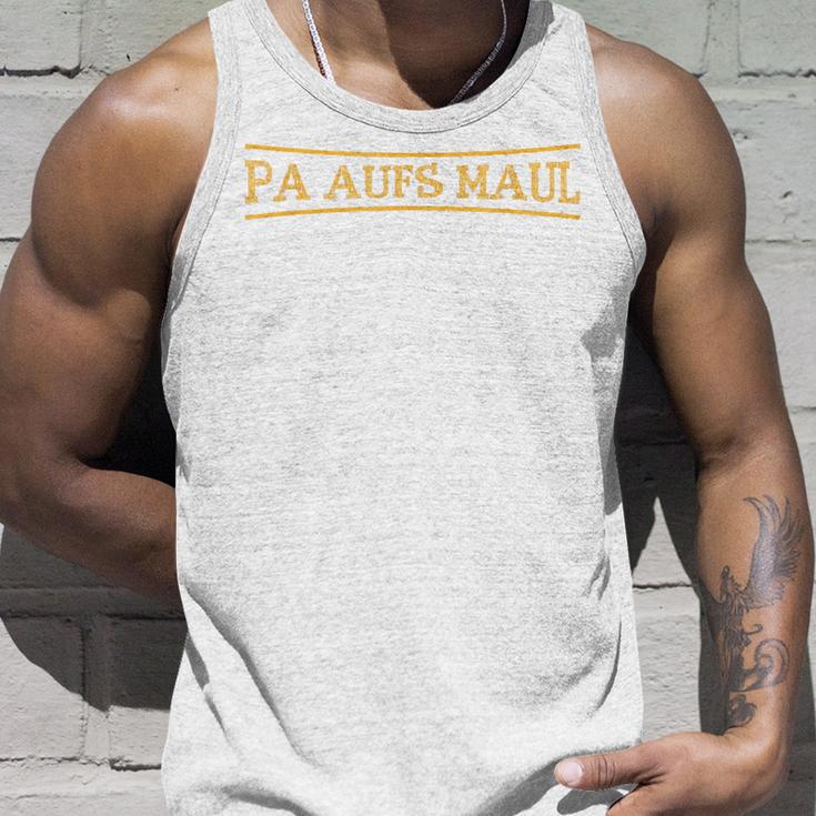 Pa Aufs Maul Blue Tank Top Geschenke für Ihn