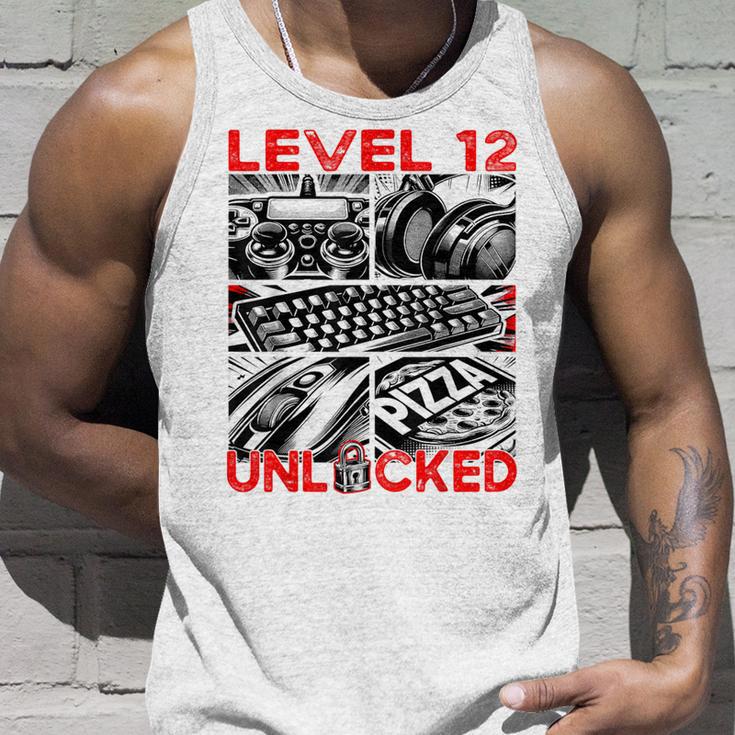 Geburtstag Level 12 Freigeschaltet Gaming & Zocker Tank Top Geschenke für Ihn