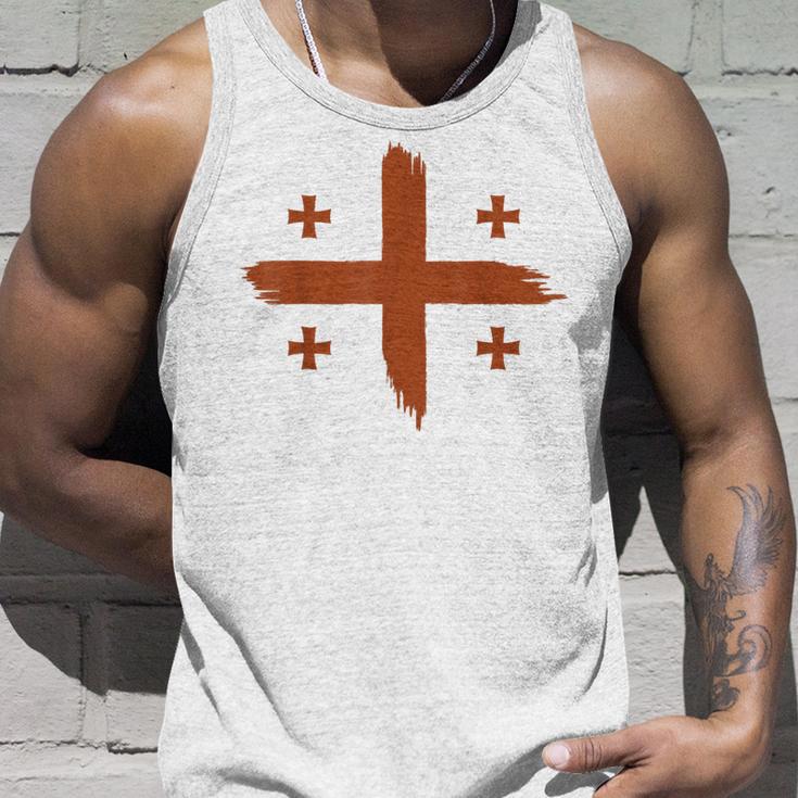 Georgian Flag Georgia Tank Top Geschenke für Ihn