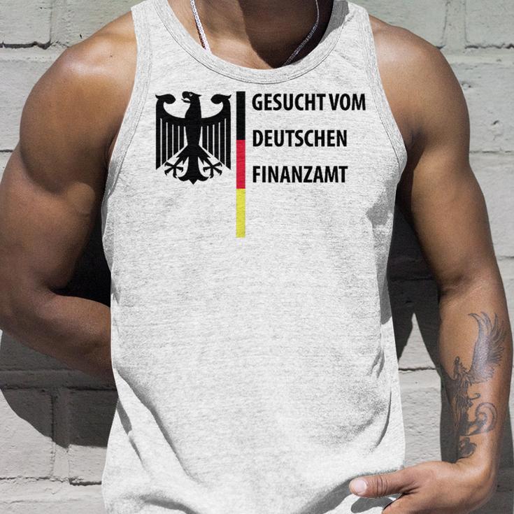 Gesuchtom Deutschen Finanzamt Fun Tank Top Geschenke für Ihn