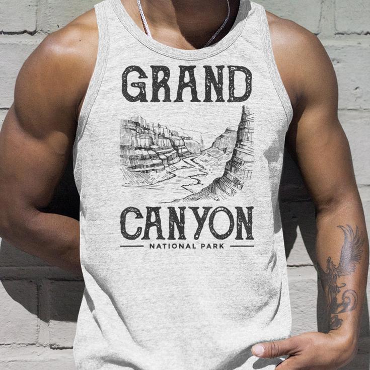 Grand Canyon Npintage Souvenir Gray Tank Top Geschenke für Ihn