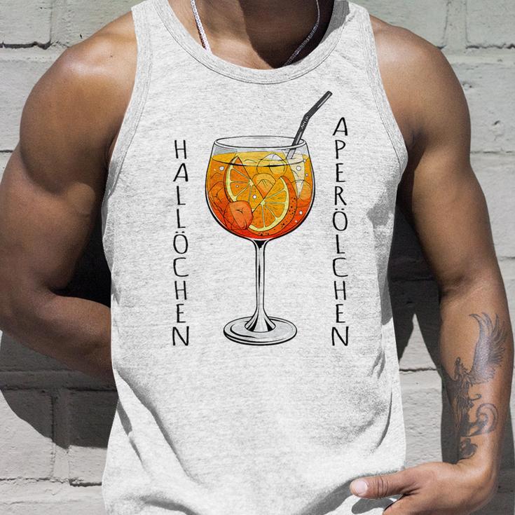 Hallöchen Aperölchen Spritz Fan Aperoliker Tank Top Geschenke für Ihn