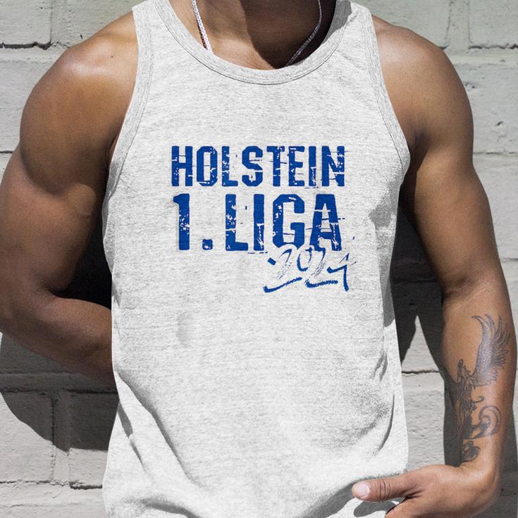 Holstein Football Kicken Fan Kiel Stadium Blue Blue Tank Top Geschenke für Ihn