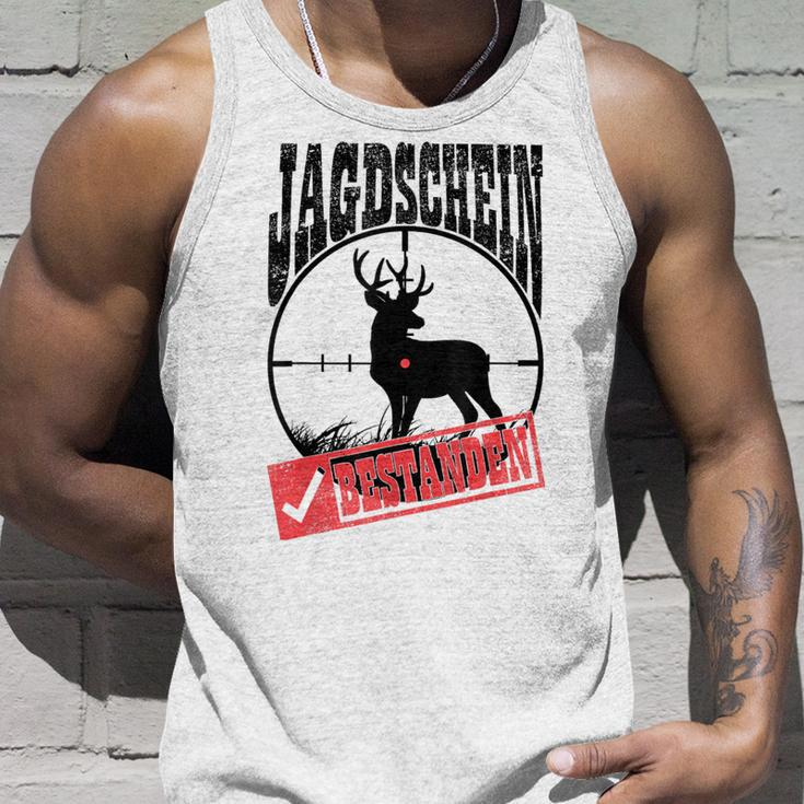 Hunting Schein Bestanden Hunter Deer Hunting Hunter Testing Tank Top Geschenke für Ihn