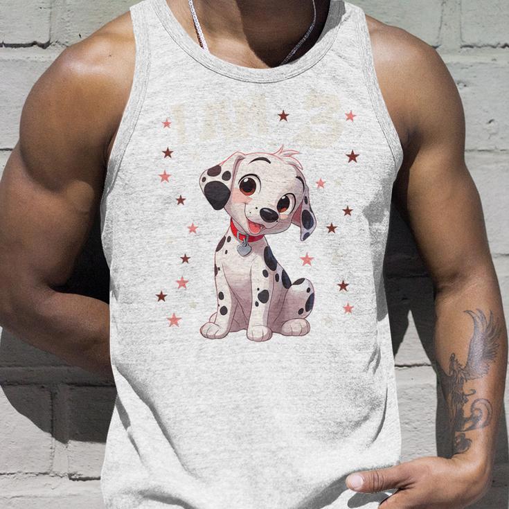 Kinder 3 Jahre Alt Dalmatiners Dalmatiner 3 Geburtstag Tank Top Geschenke für Ihn