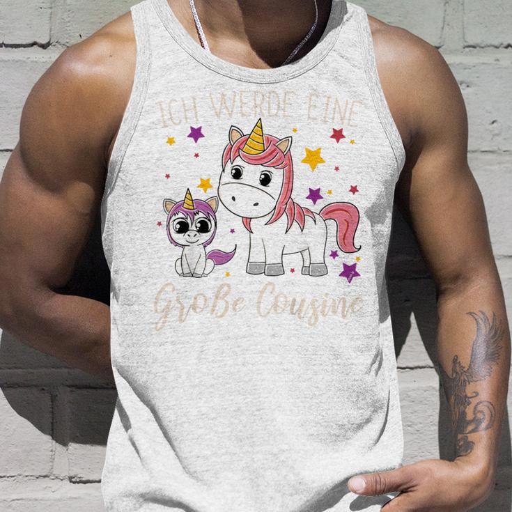 Kinder Ich Werde Große Cousin Unicorn Idea Cousin Tank Top Geschenke für Ihn