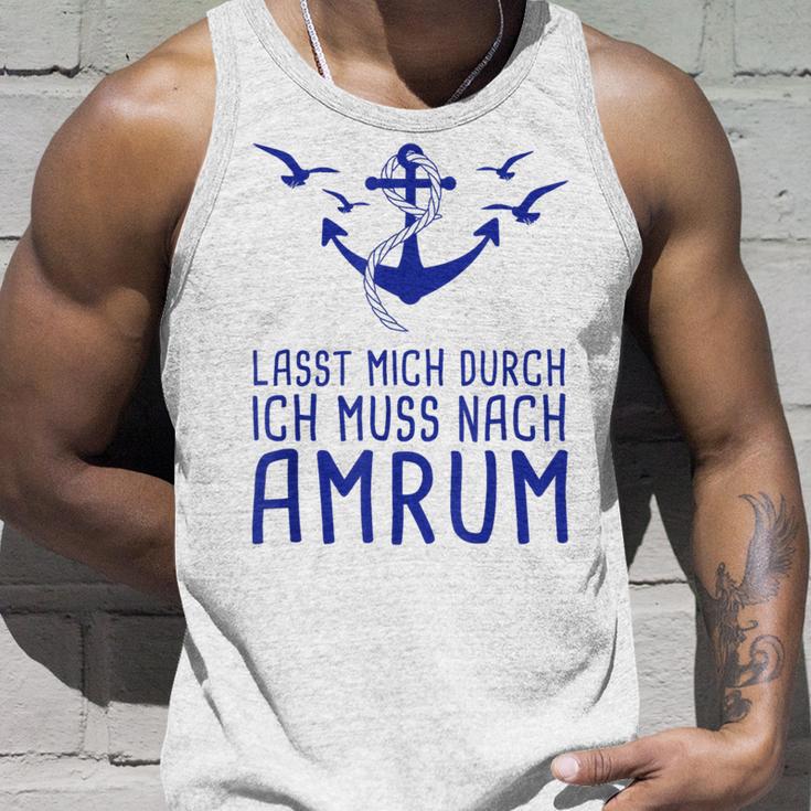 Lasst Mich Durch Ich Muss Nach Amrum Holiday Tank Top Geschenke für Ihn