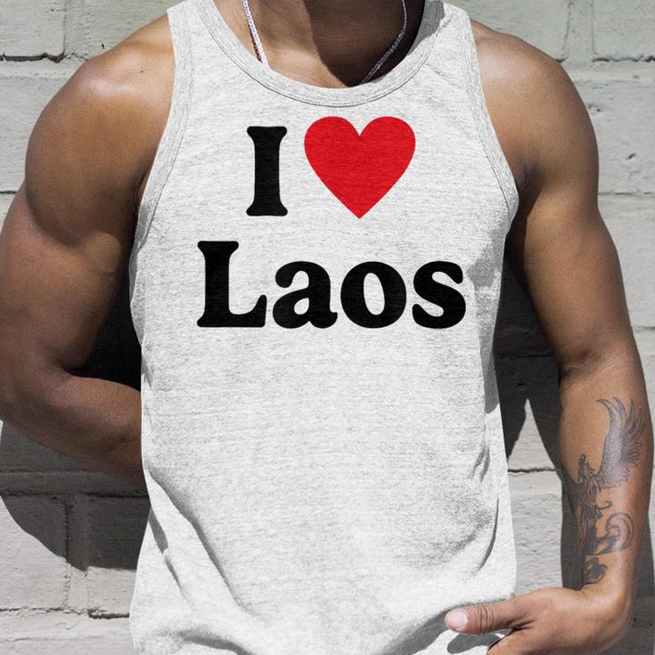 I Love Laos Tank Top Geschenke für Ihn