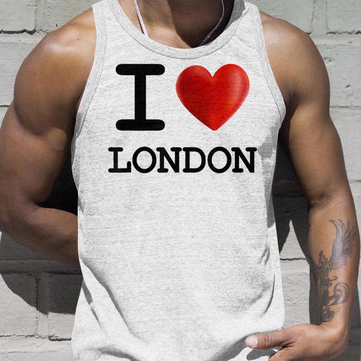 I Love London Souvenir Blue S Tank Top Geschenke für Ihn