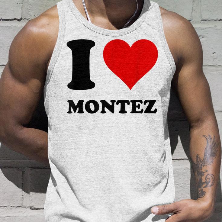 I Love Montez Tank Top Geschenke für Ihn