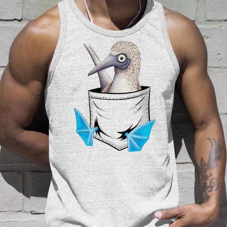 Lustiger Meeres-Vogel Blaufußtölpel In Der Tasche Tank Top Geschenke für Ihn