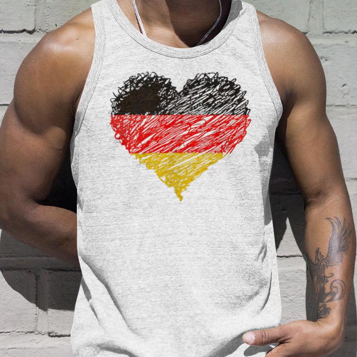 Mein Herz Schlagt Für Deutschland Blue Tank Top Geschenke für Ihn