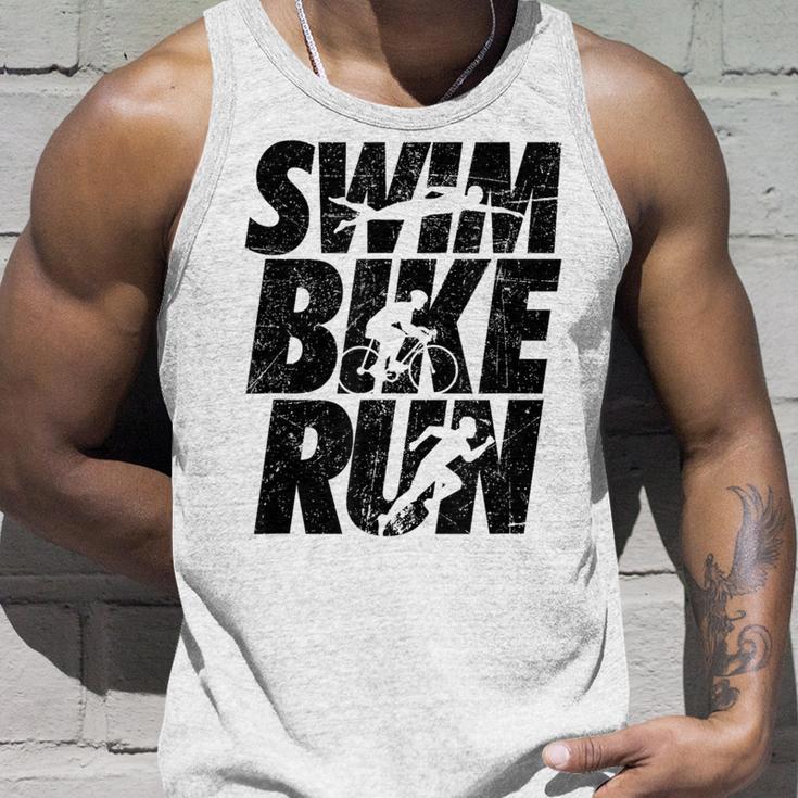 Natación Bicicleta Correr Triatlón Correr Bicicleta Deportes Camiseta sin mangas Regalos para él