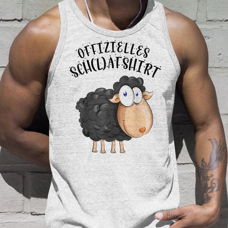 Official Sleep Schaf Pyjama Schlafanzug Nachthemd Tank Top Geschenke für Ihn