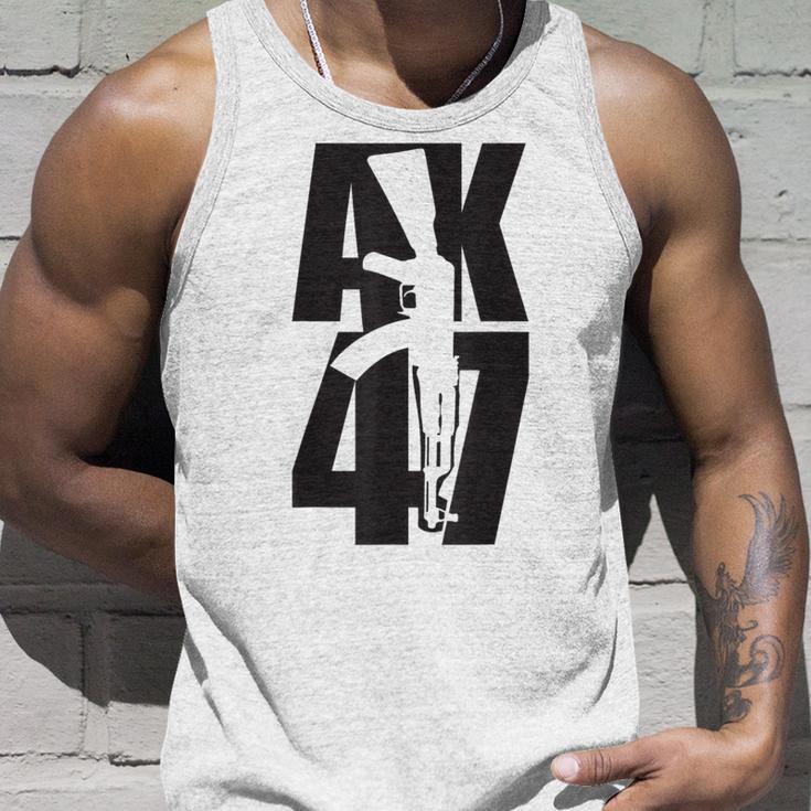 Original Ak47 Kalashnikov Ak-47 Gun Soviet Rifle Tank Top Geschenke für Ihn