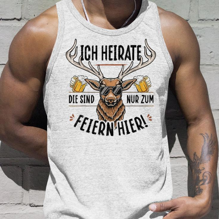 Poltern Groom Costume Jga Stag Night Pink Tank Top Geschenke für Ihn