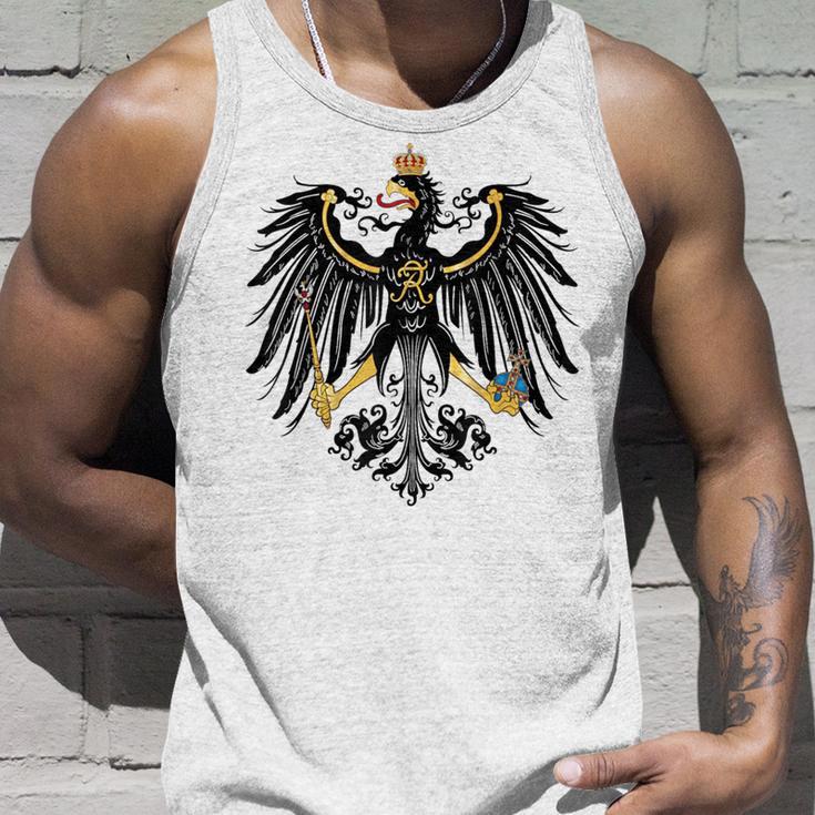 Preußen Wappen Patriot Deutschland Blue Tank Top Geschenke für Ihn