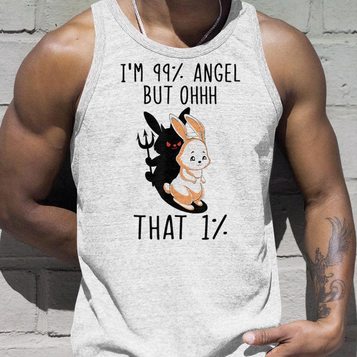 Rabbit Ich Bin 99 Engel Aber Ohhhh Das 1 Tank Top Geschenke für Ihn