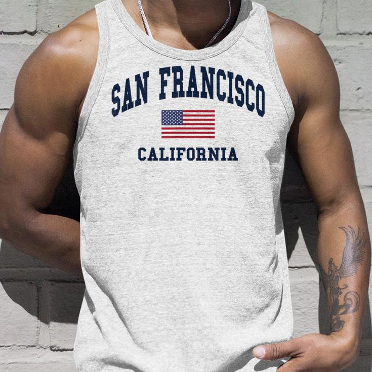 San Francisco Usa Flag Classic Tank Top Geschenke für Ihn