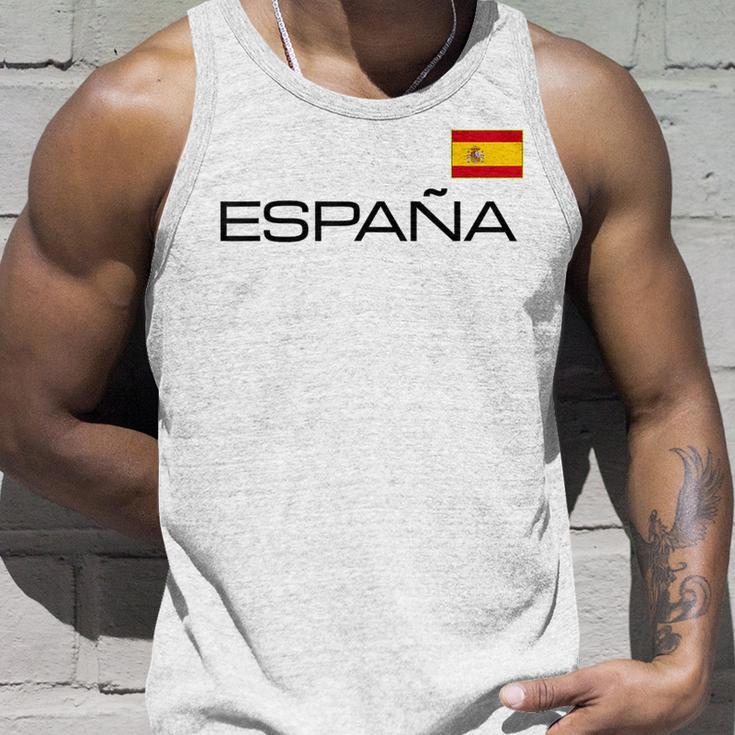 Spain Flag España Athletic Sports Jersey Style Tank Top Geschenke für Ihn