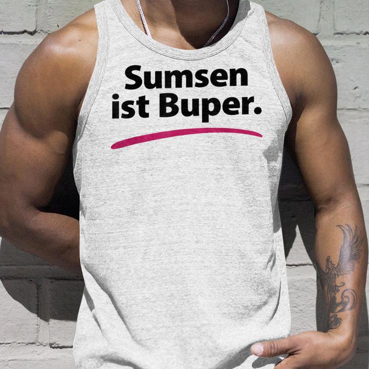 Sumsen Ist Buper Word Game Slogging Tank Top Geschenke für Ihn