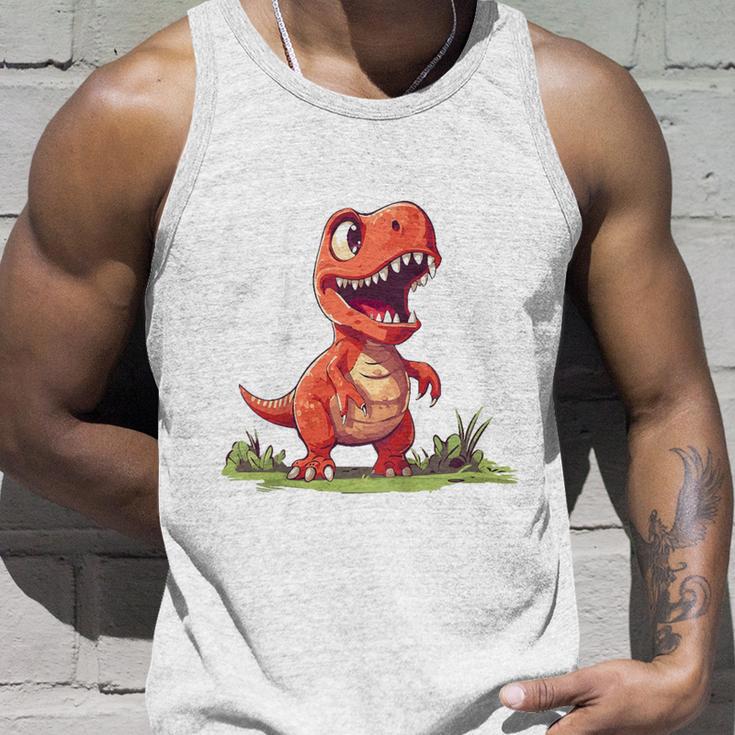 T-Rex 5Th Birthday Dino Ich Bin Schon 5 Jahre Alt German Langu Tank Top Geschenke für Ihn