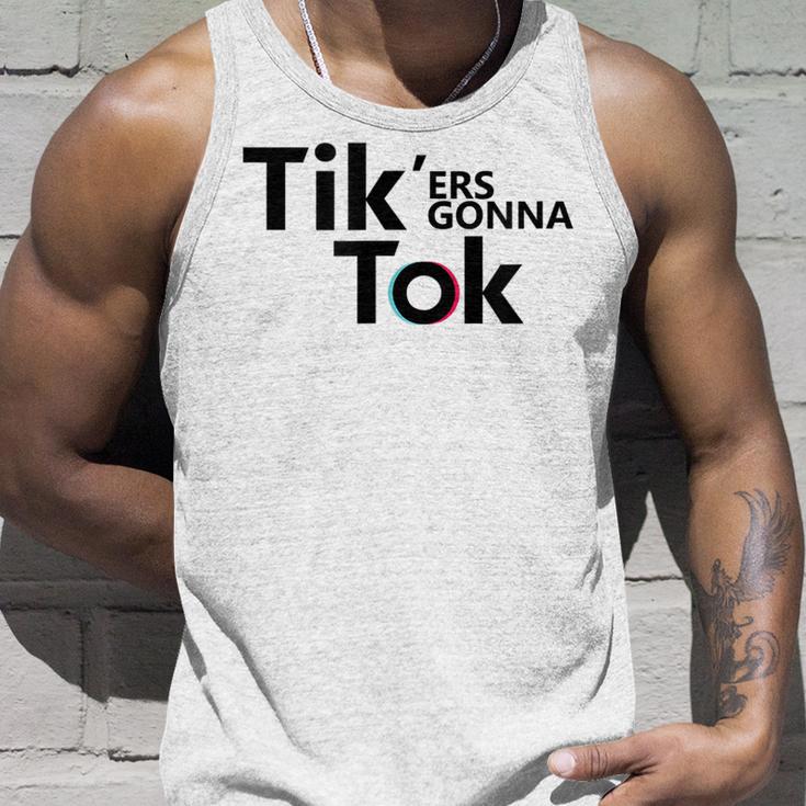 Tik'ers Gonna Tok Gray Tank Top Geschenke für Ihn