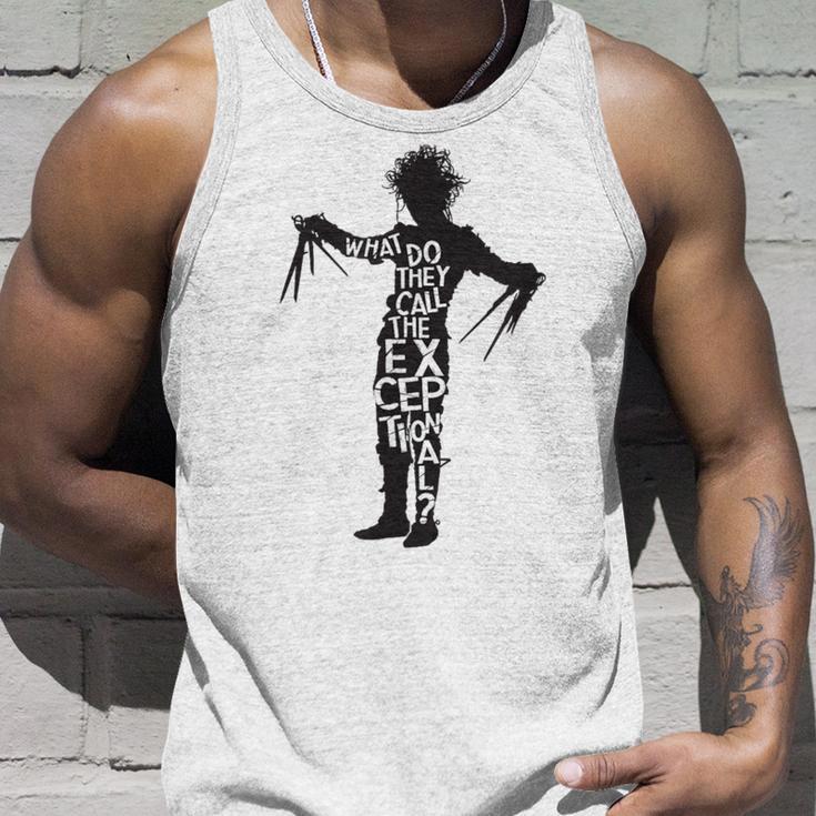 Tim Burton's Edward Scissorhands Movie Quote Tank Top Geschenke für Ihn