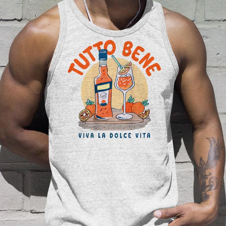 Tutto Bene Xiva La Dolceita Aperoil Spritz Club Back Tank Top Geschenke für Ihn