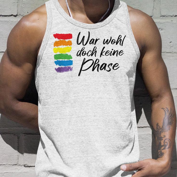 War Wohl Doch Keine Phase Mit Regenbogen Gay Flagge Lgbtq Tank Top Geschenke für Ihn