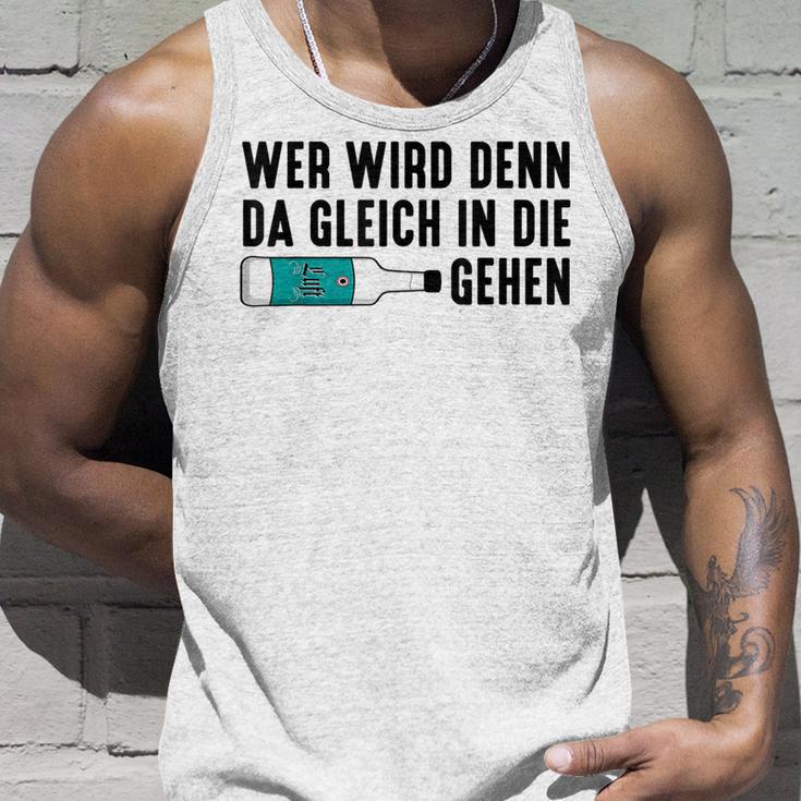 Wer Wird Denn Da Gleich In Die Luft Gehen X Mint Liqueur Mint Tank Top Geschenke für Ihn