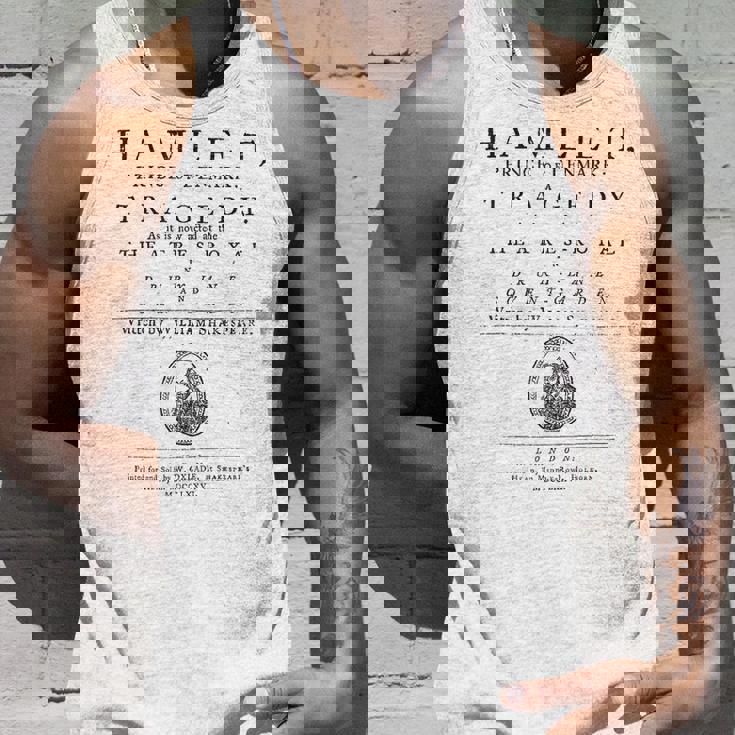 William Shakespeare Hamlet Camicia Letteratura Teatro Regalo Canotta Regalos para él