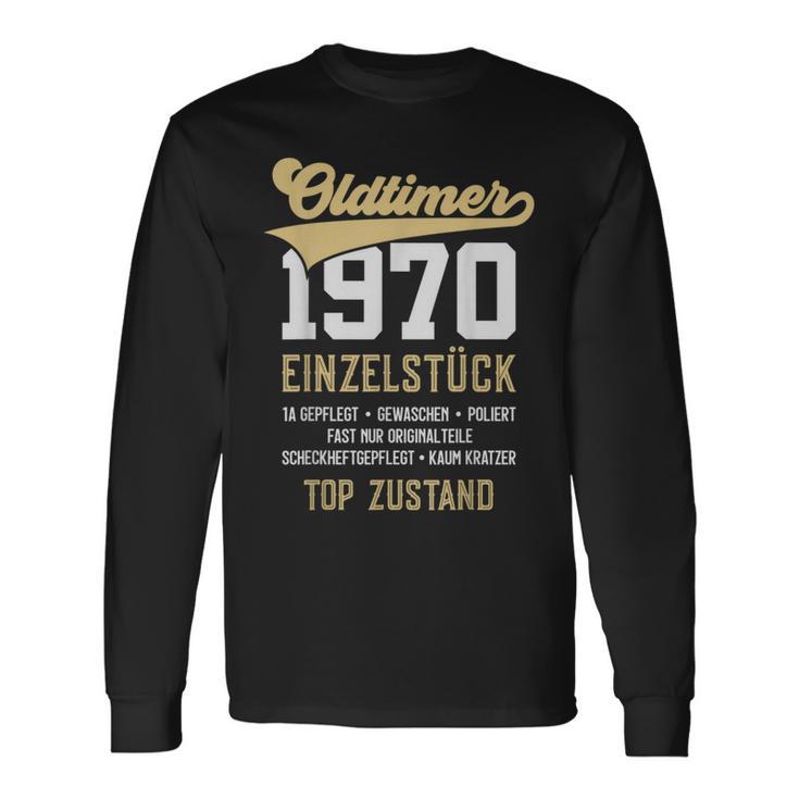 53 Jahre Oldtimer 1970Intage 53Rd Birthday Langarmshirts Geschenkideen