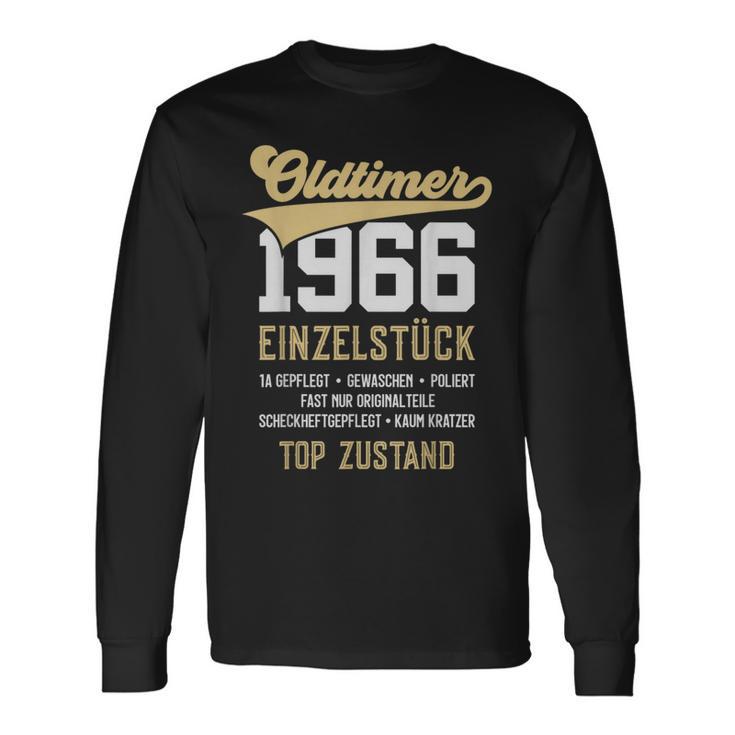 57 Jahre Oldtimer 1966Intage 57Th Birthday Langarmshirts Geschenkideen