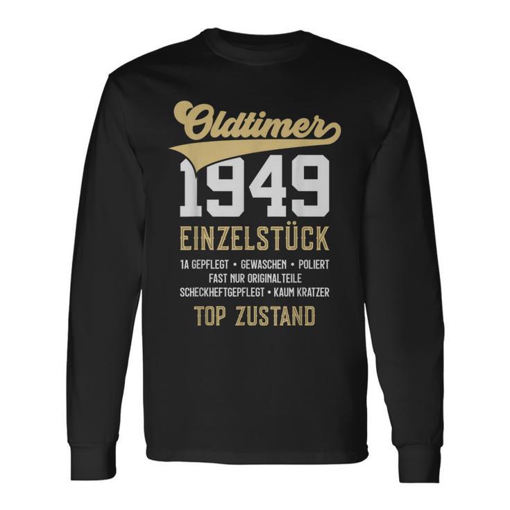 73 Jahre Oldtimer 1949Intage 73Rd Birthday Langarmshirts Geschenkideen