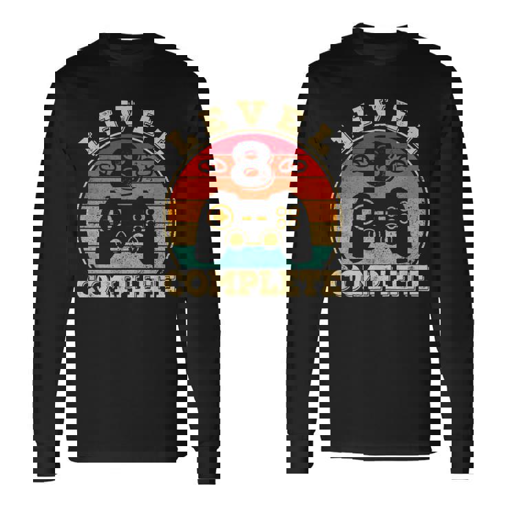8 Años De Casados 8 Aniversario Boda Hombre Matrimonio Camiseta de manga larga