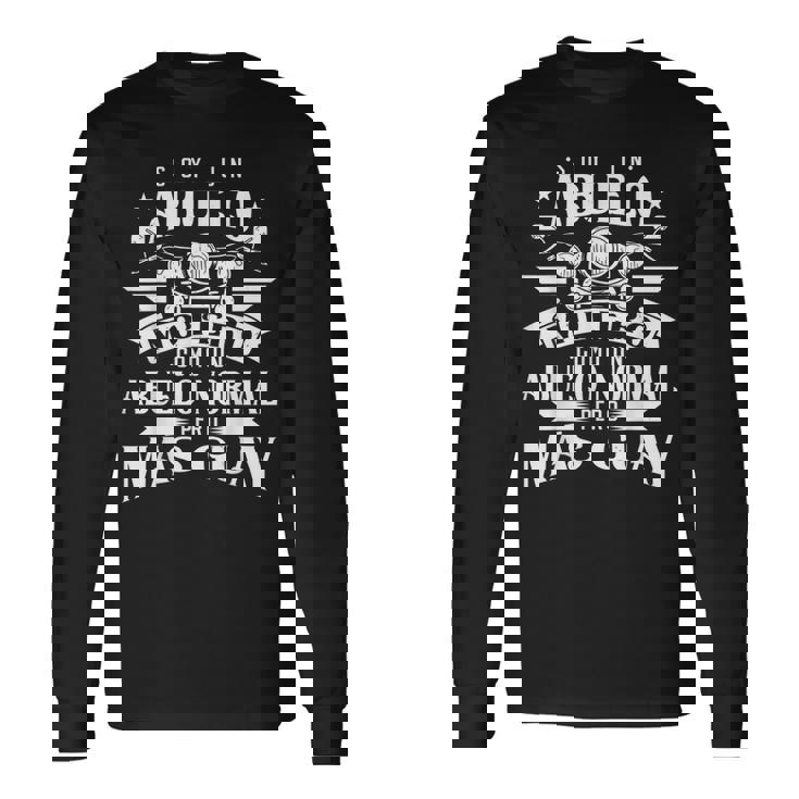 Abuelo Motero Regalo Día Del Abuelo Camiseta de manga larga Ideas de regalos