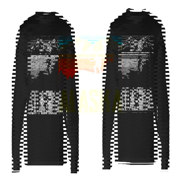Alaska Senderismo Naturaleza Caminata Sender Camiseta de manga larga