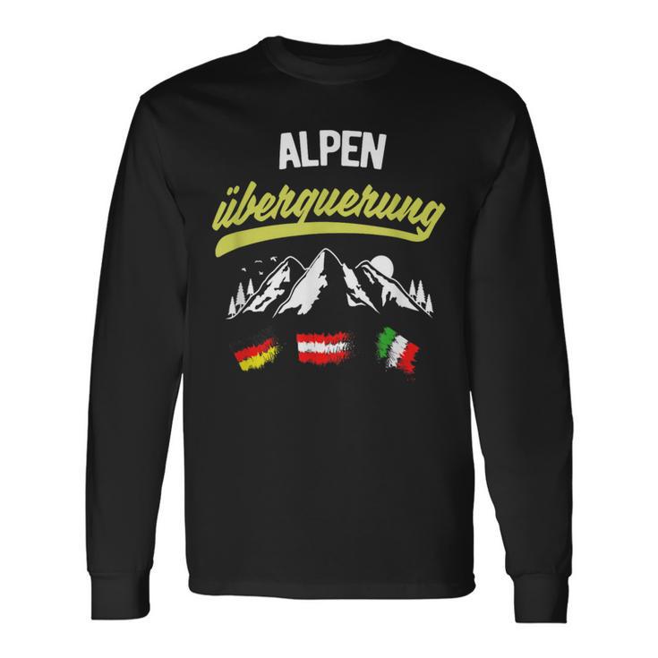 Alpine Crossing E5 Hiking Oberstdorf Nach Meran Langarmshirts Geschenkideen