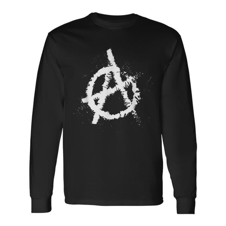 Anarchy Symbol Anarchy Punk Graffiti Punk Rock Langarmshirts Geschenkideen