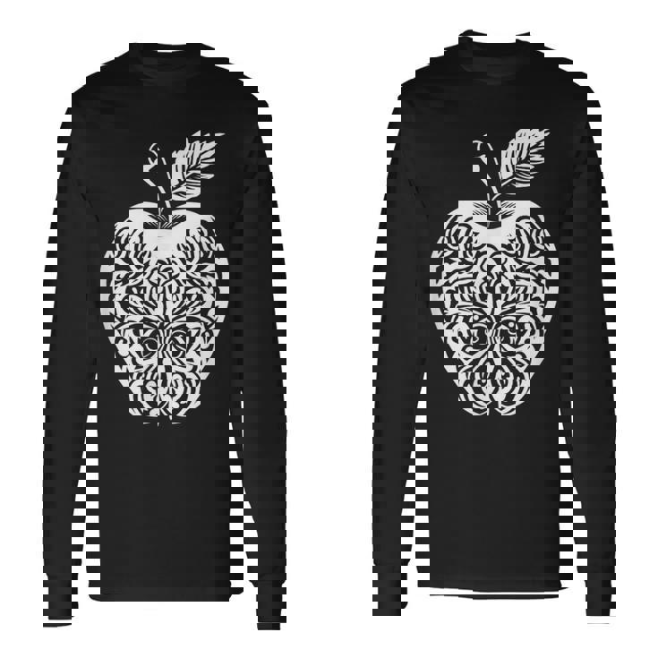 Apple Summer Outfit Ornement De Pomme Tendance Pour Les Fans T-shirt à manches longues