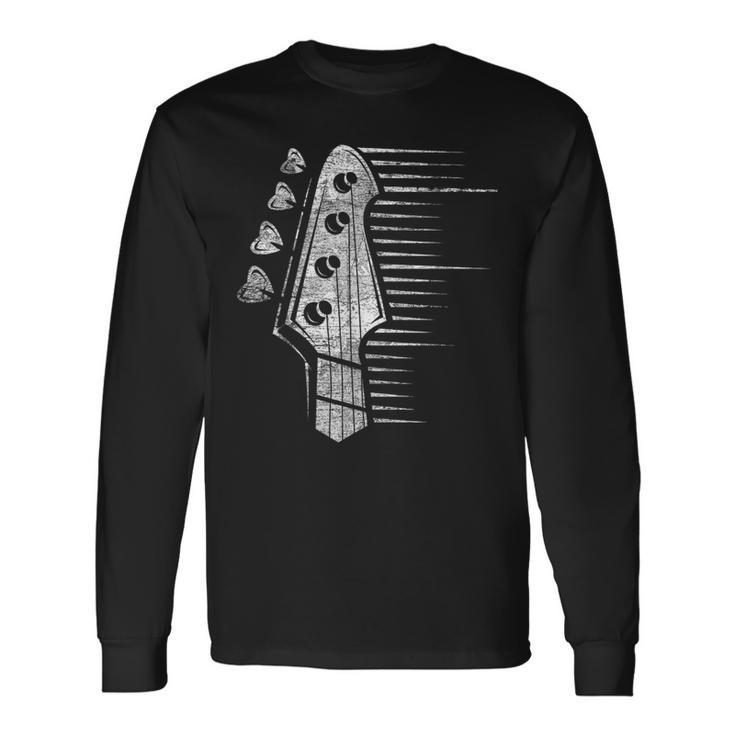 Bajo Eléctrico Rockero Rock Música Instrumento Bajista Camiseta de manga larga