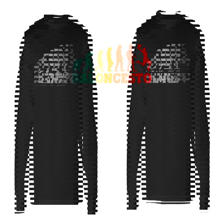 Baloncesto Basketball Divertido Basket Jugador De Baloncesto Camiseta de manga larga