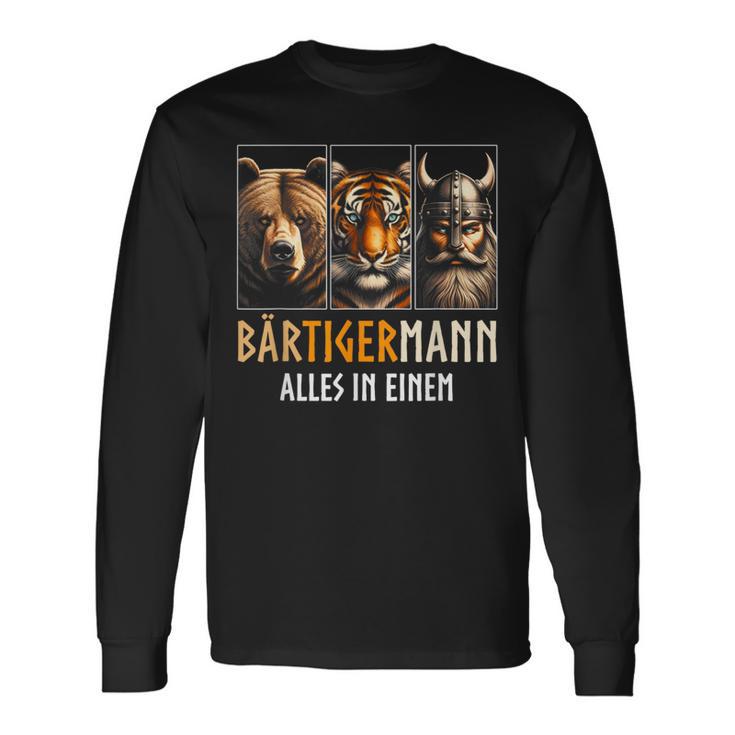 Bärtigermann All In One Retroiking Langarmshirts Geschenkideen