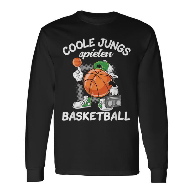 Basketball Boy's S Langarmshirts Geschenkideen