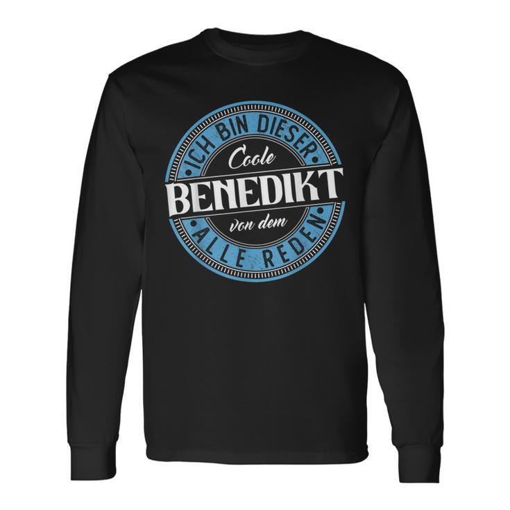 Benedict Ich Bin Dieser Cooler Benedict Langarmshirts Geschenkideen