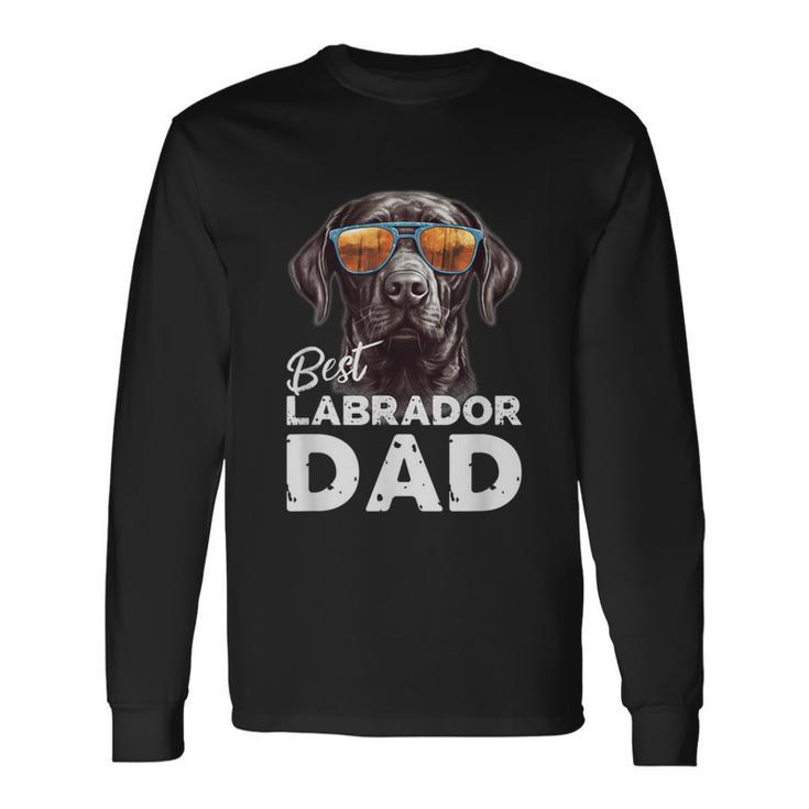 Best Labrador Dog Dad For Dog Owners Langarmshirts Geschenkideen