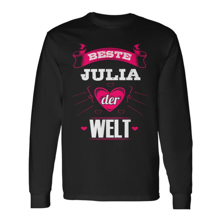 Beste Julia Der Welt Langarmshirts Geschenkideen