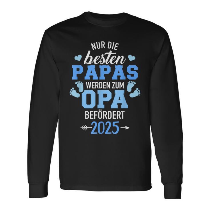 Besten Papas Werden Zum Opa Beförder 2025 Langarmshirts Geschenkideen